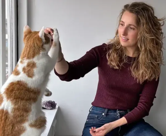 Maartje van den Eijnden Tinley Gedragdstherapeut kat
